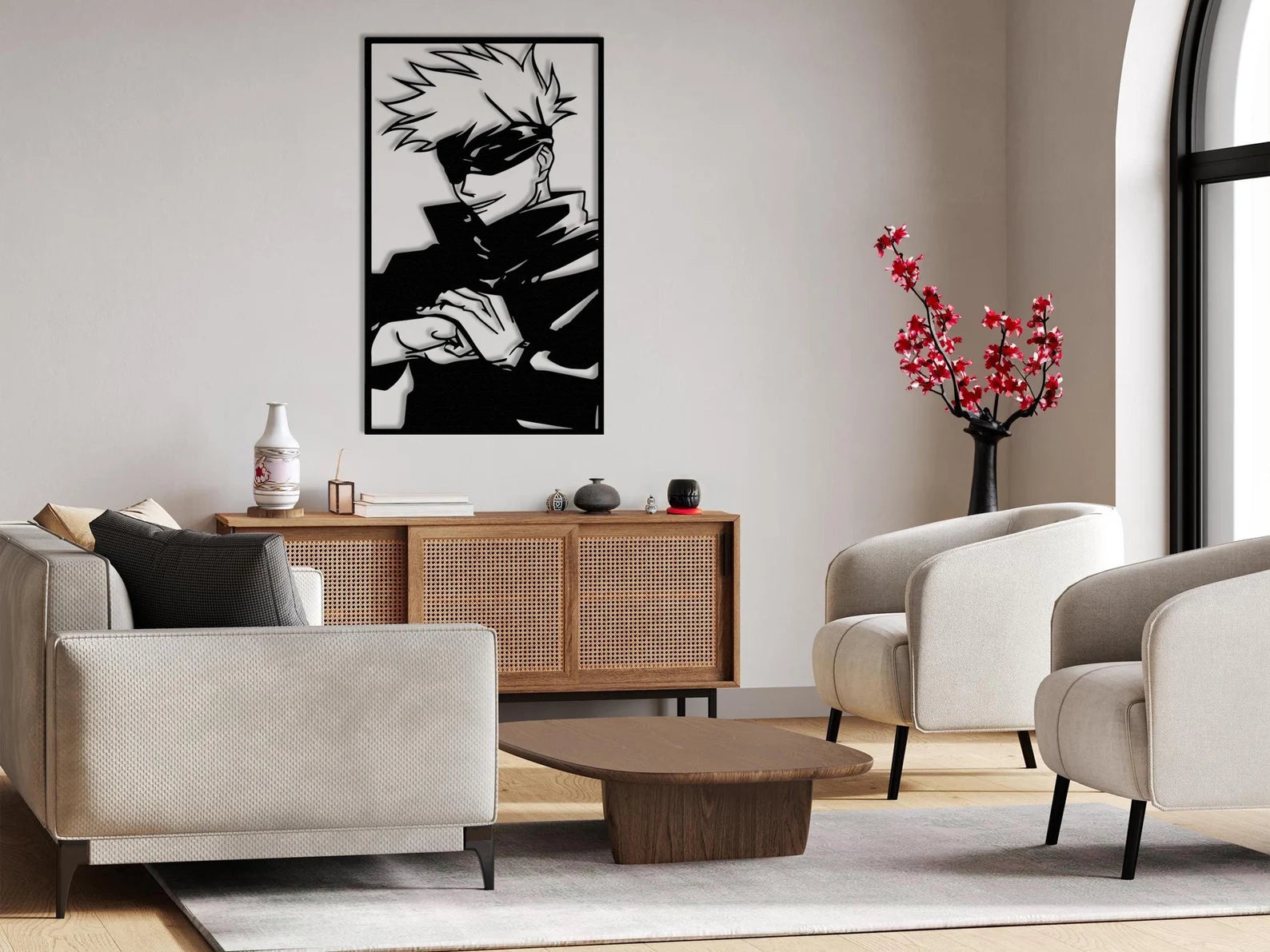 Anime Metal Wall Art – Decor for Bedrooms, Studios & Collectors