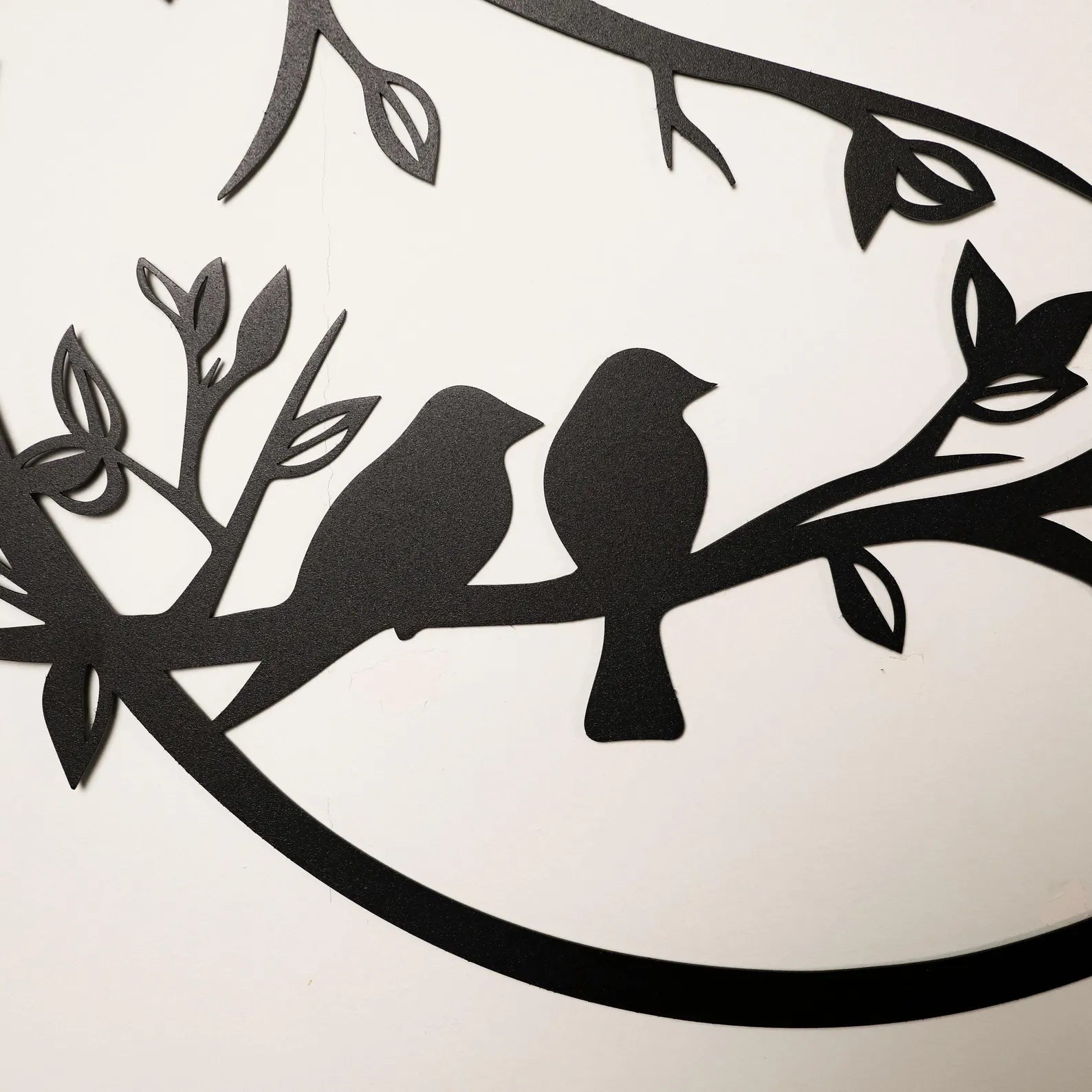 Birds on Tree Metal Wall Art – Nature-Inspired Decor