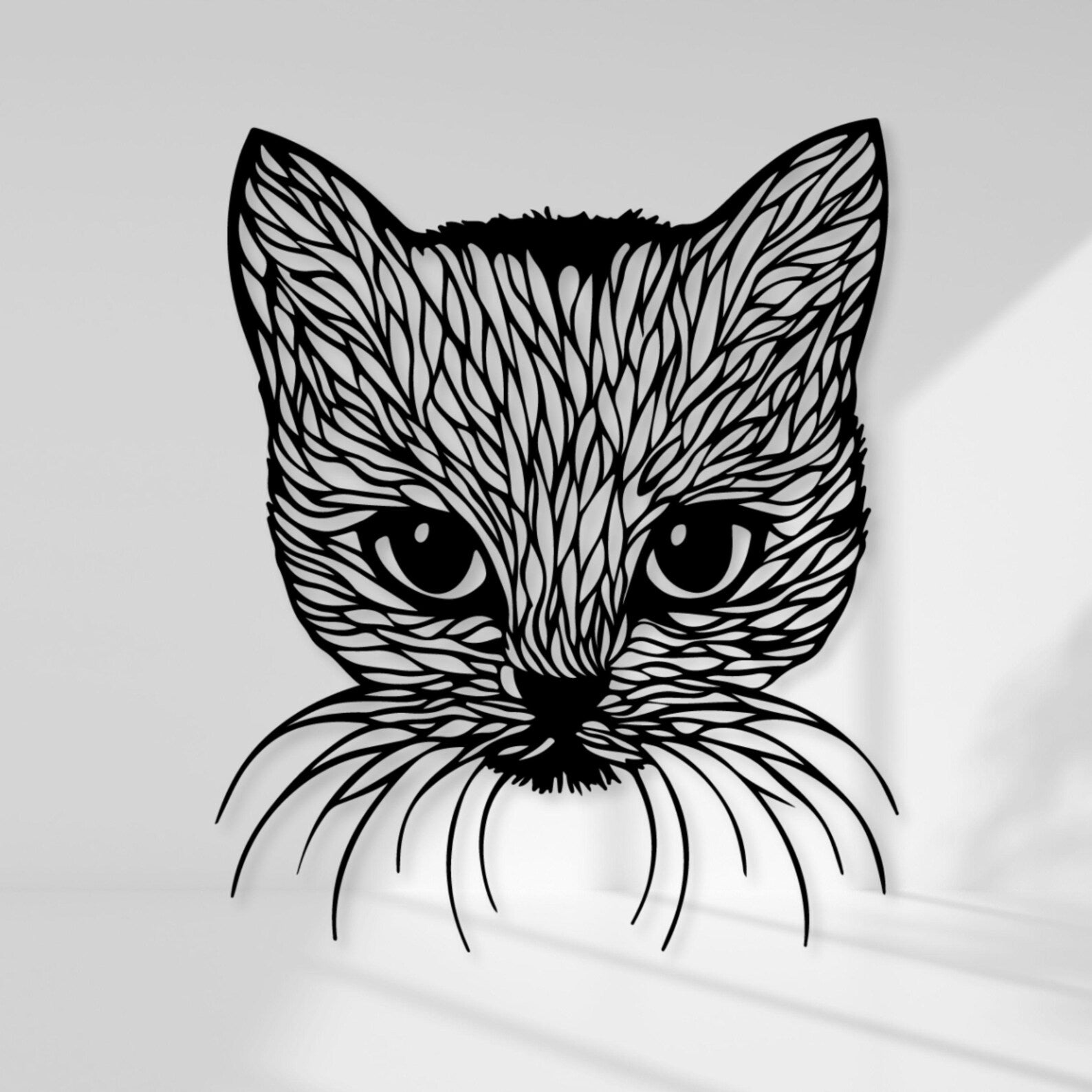 Cat Metal Wall Art – Pet Lovers