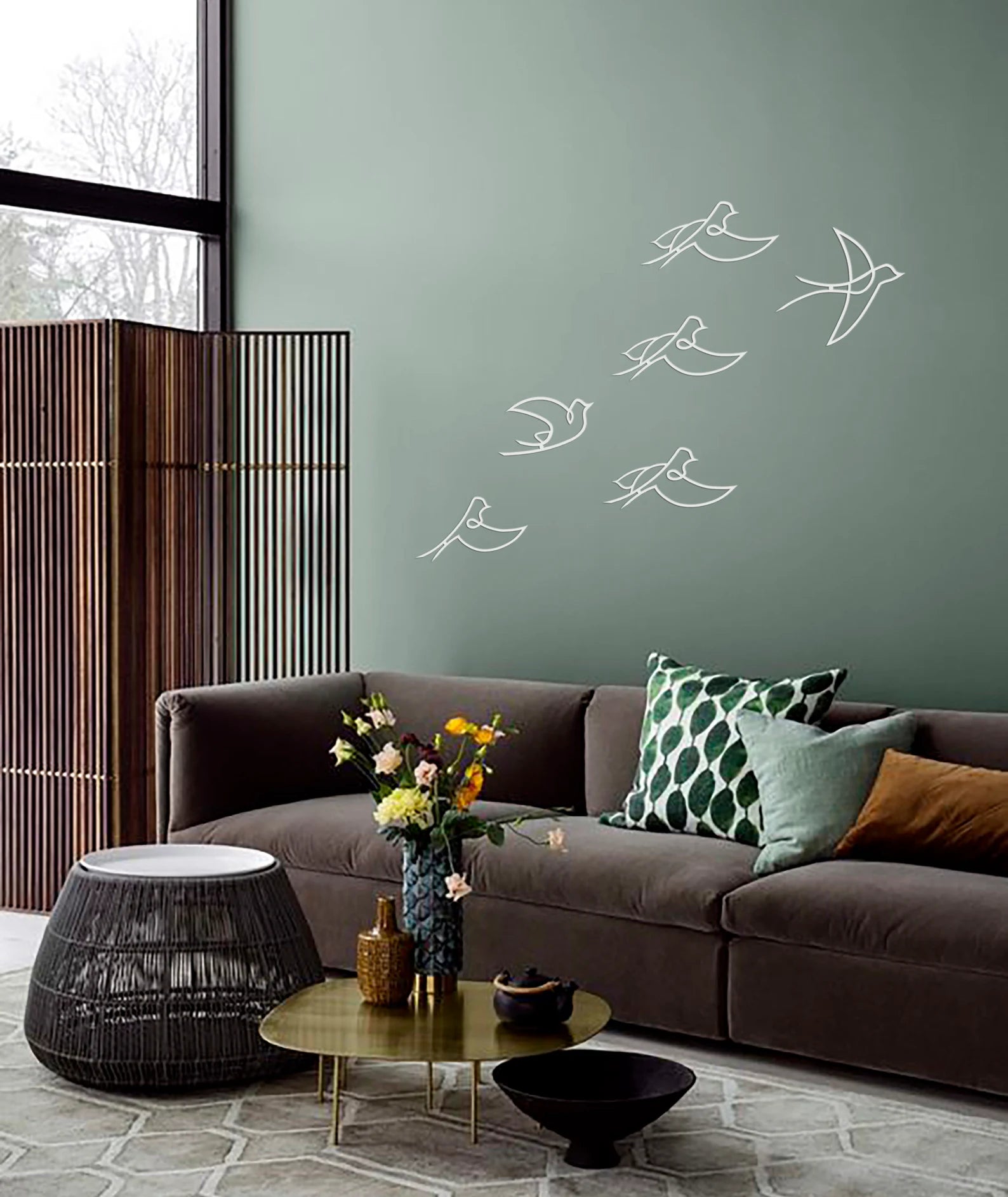 Metal Birds Wall Art Set – Decor for Home & Office