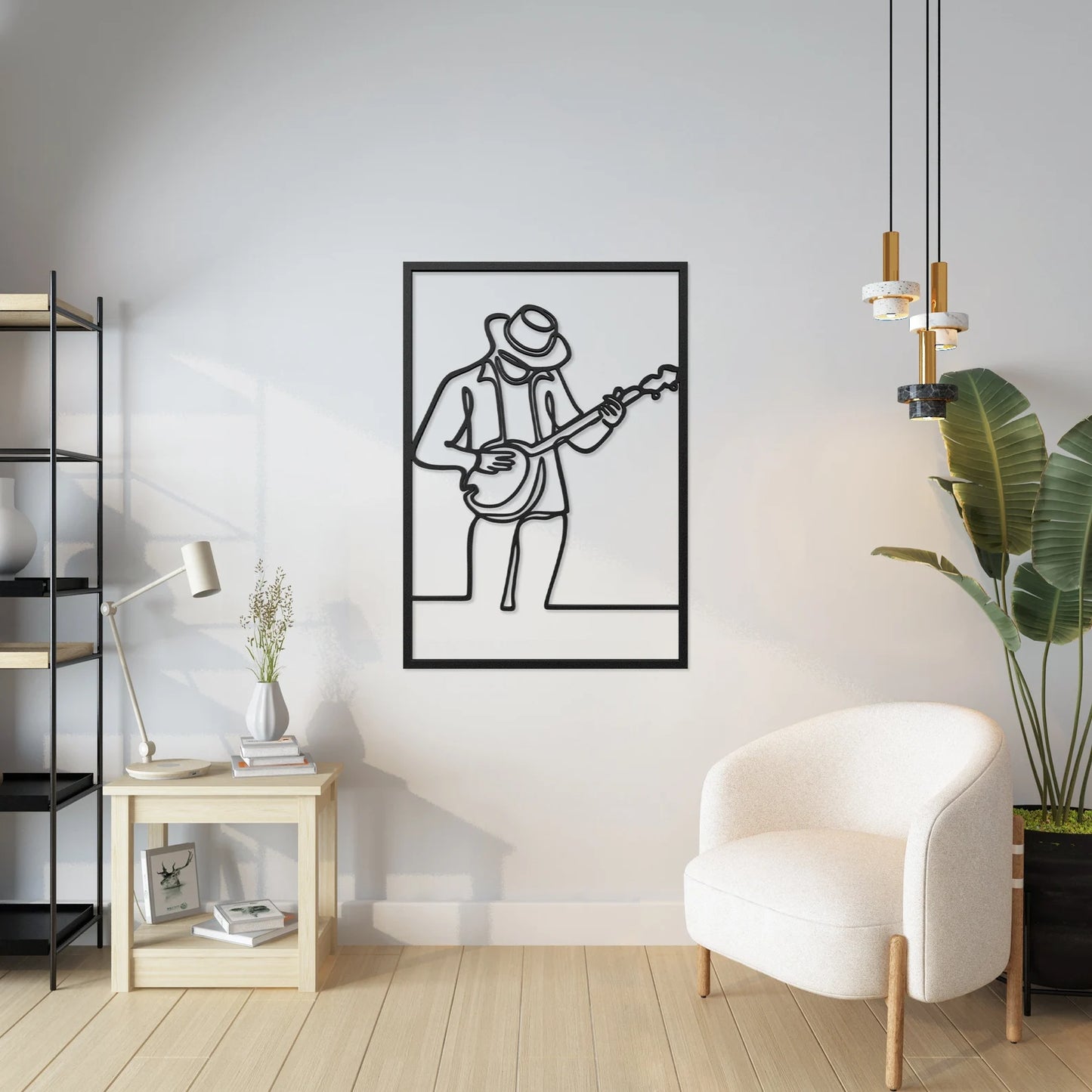 Jazz Music Metal Wall Art – Gift for Musicians & Music Lovers