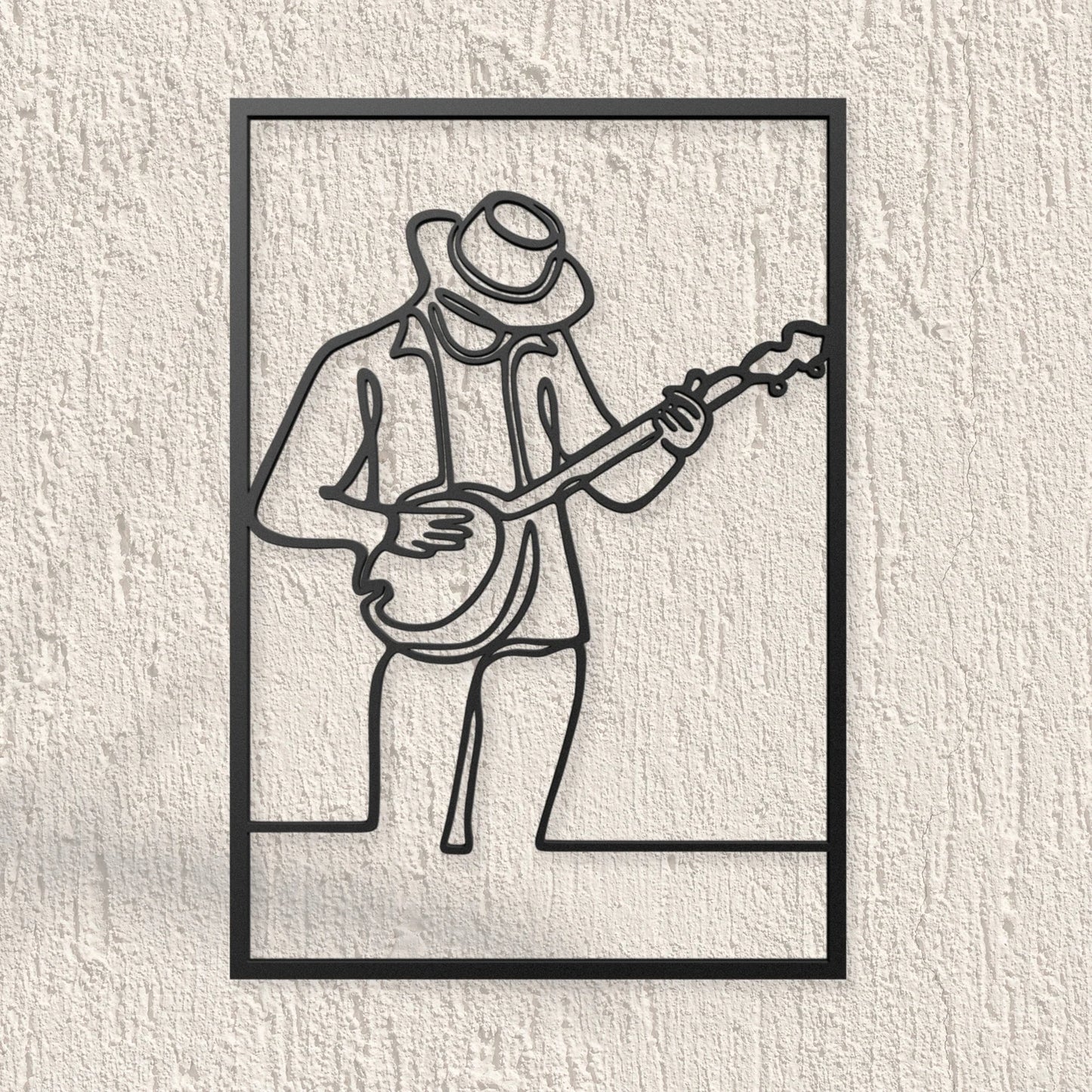 Jazz Music Metal Wall Art – Gift for Musicians & Music Lovers