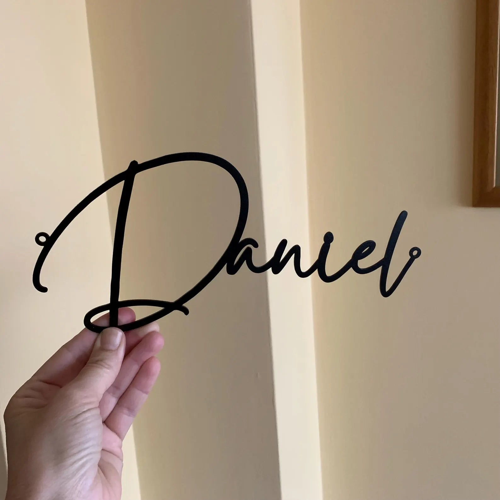 Custom CNC Metal Name Sign - Home or Offices