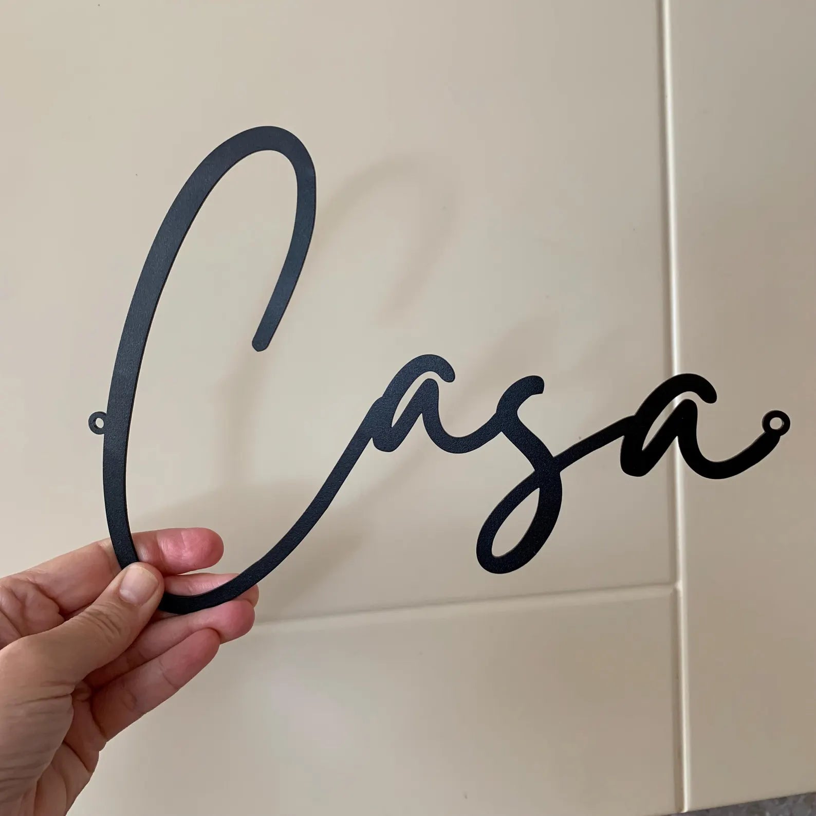 Custom CNC Metal Name Sign - Home or Offices