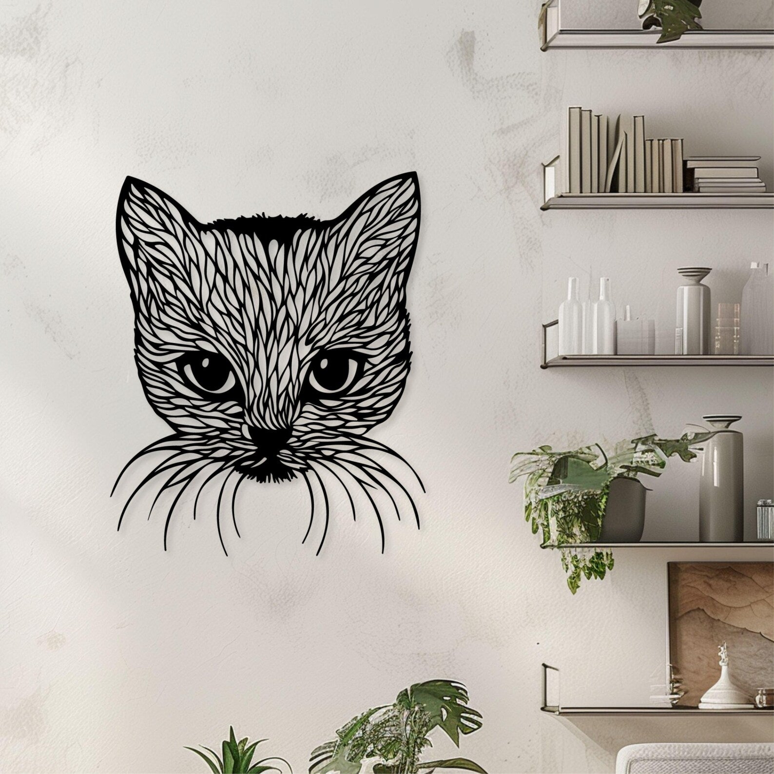 Cat Metal Wall Art –  Pet Lovers