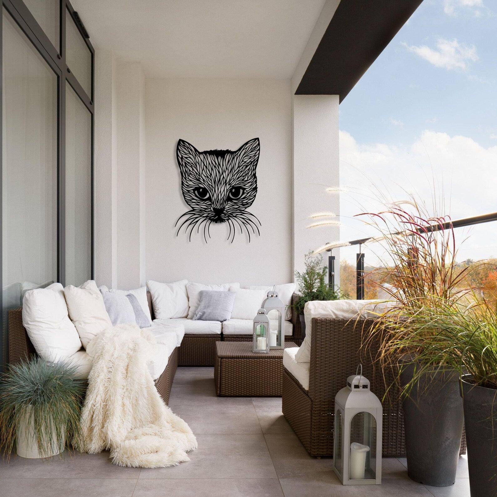Cat Metal Wall Art –  Pet Lovers