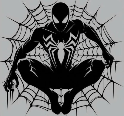 Spider-Man Steel Wall Decor – Heroic CNC Silhouette for Fans & Kids’ Rooms