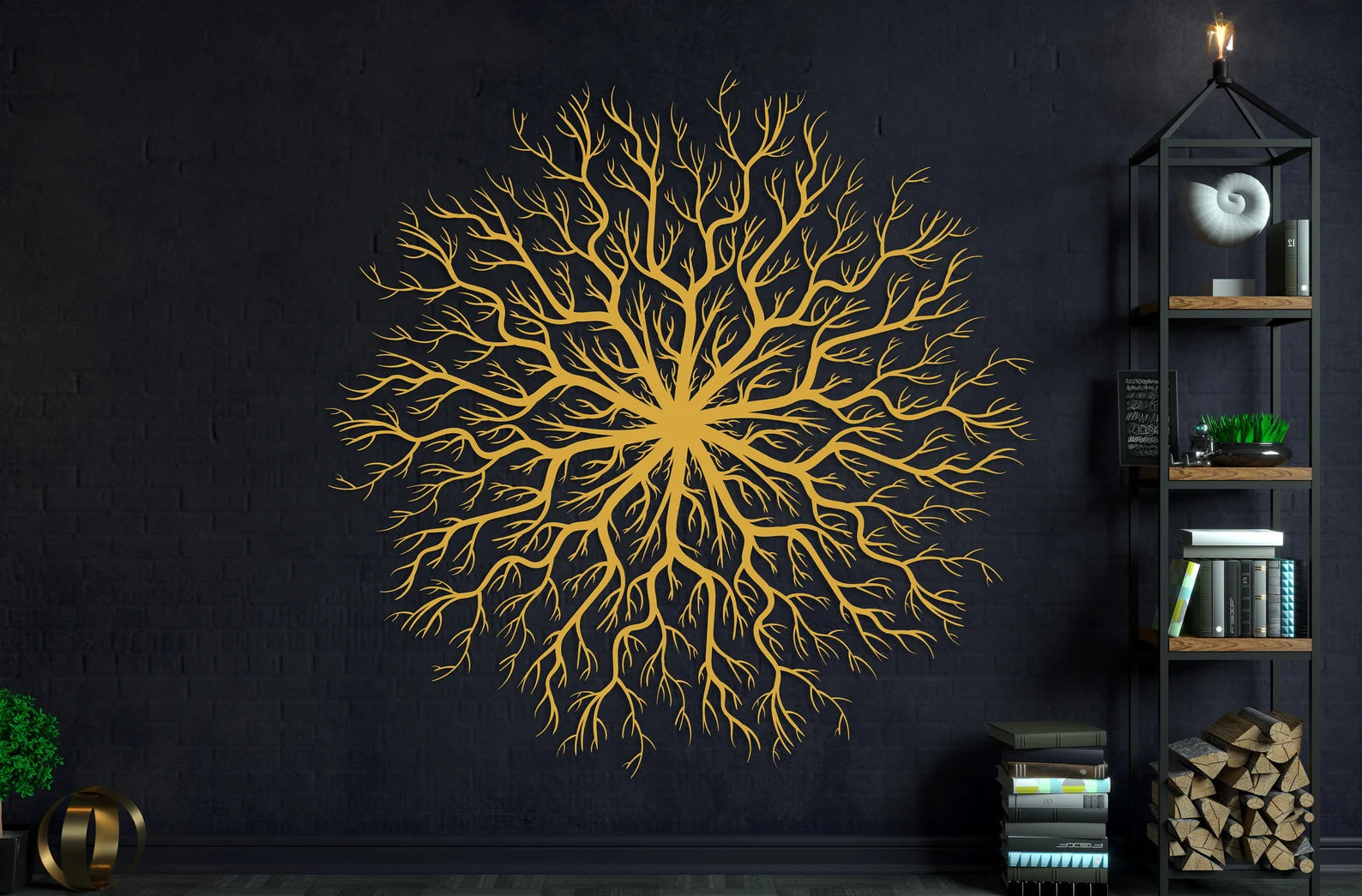 Tree of Life Metal Wall Art – Steel Home Decor