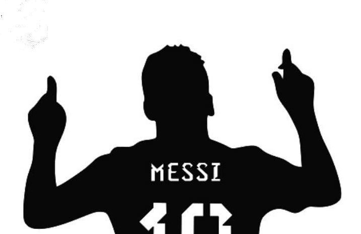 Messi 10 Metal Wall Art – Iconic Steel Decor for Football Fans