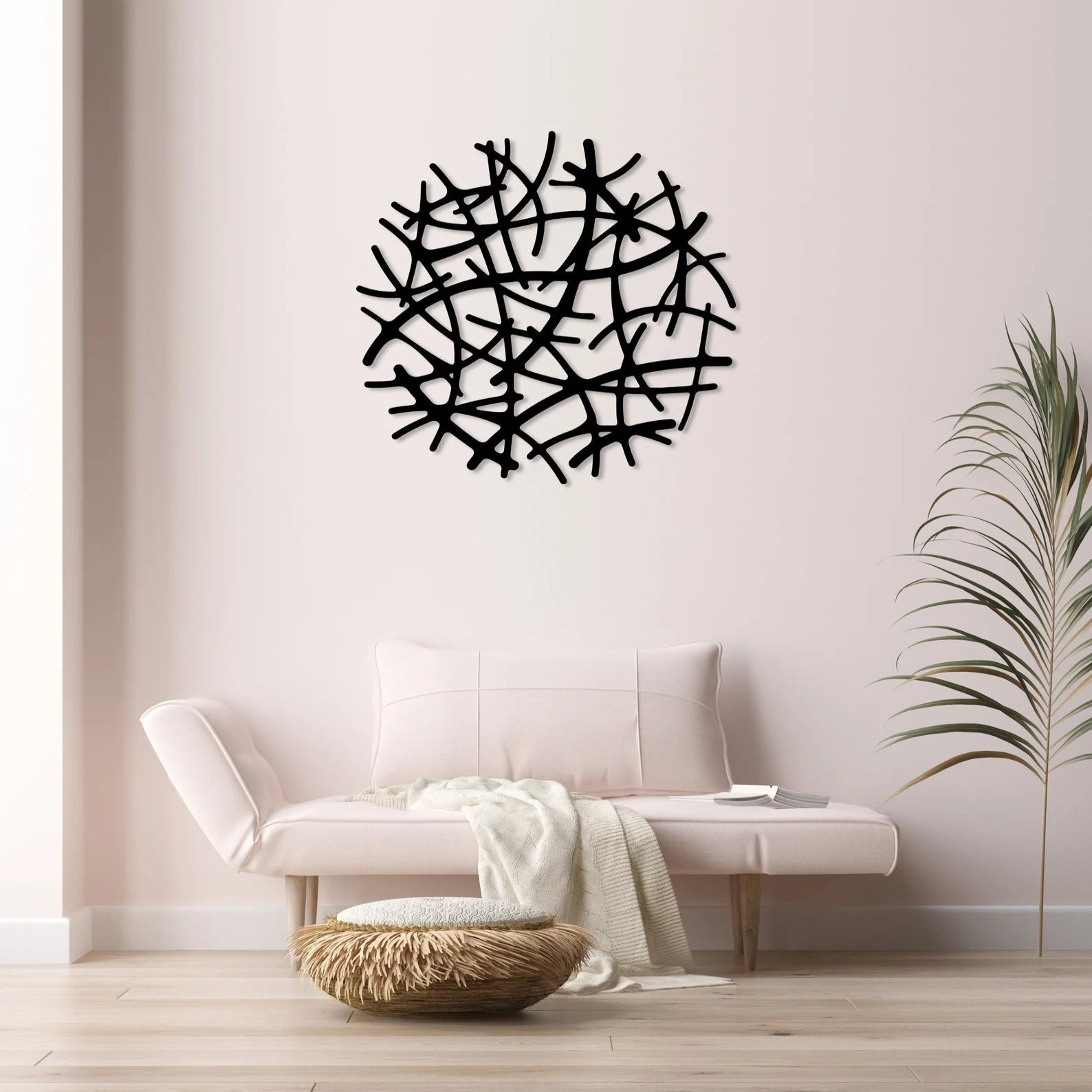 Modern Abstract Metal Wall Art - Modern Homes